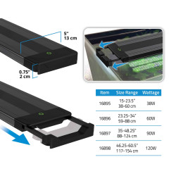 Fluval Plant Pro 60 for Fresh & Planted Aquariums -38W -15-23in