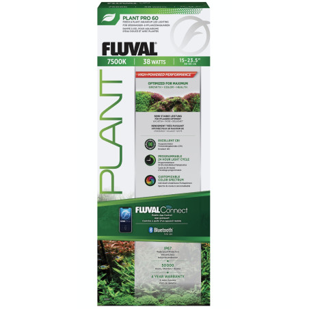 Fluval Plant Pro 60 for Fresh & Planted Aquariums -38W -15-23in