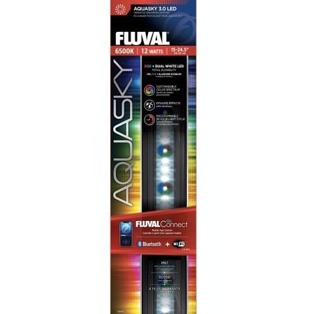 Fluval Aquasky 3.0 LED, 12W -15-24in