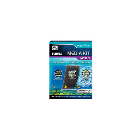 Fuval / Aquaclear AC20 Filter Media Maintenance Kit Fuval / Aquaclear AC20 Filter Media Maintenance Kit