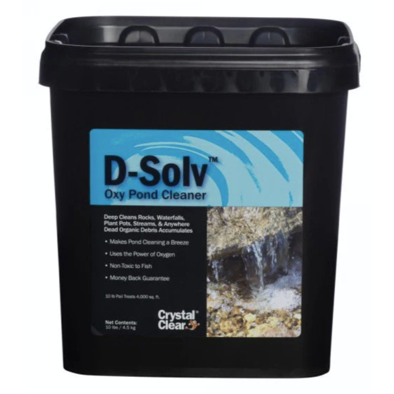 Crystal Clear D-Solv Oxy Pond Cleaner - 10 lbs