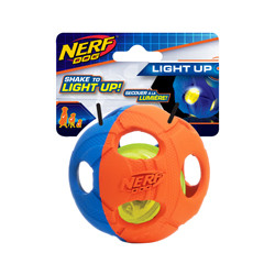Nerf Dog LED BASH Ball - Medium -3.5 in
