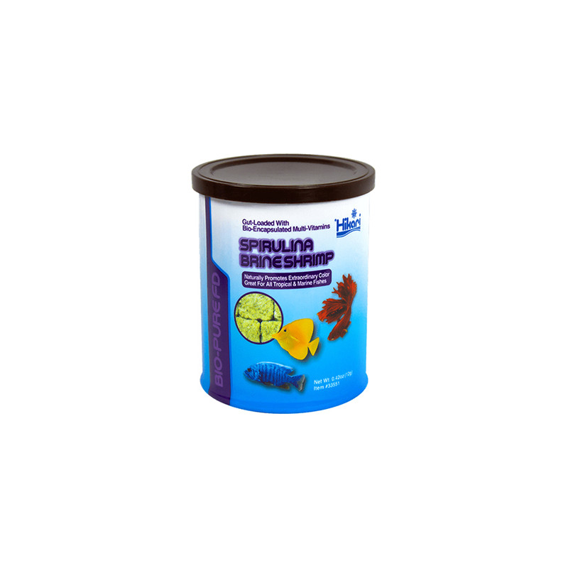 Hikari FD Spirulina Brine Shrimp -0.42oz (12g)