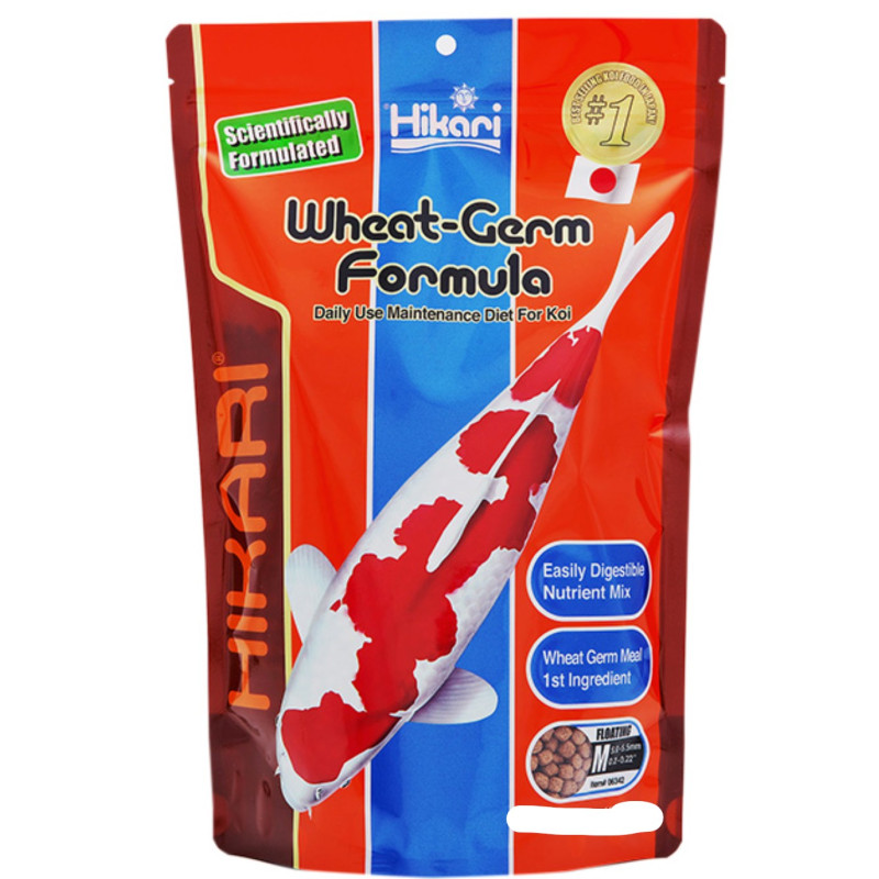 Hikari Wheat-Germ Formula Floating M -2.2kg (4.4lb)