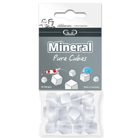 GlasGarten Mineral Hearts -16pcs