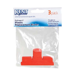 Kent Pro Scraper Replacement Plastic Blade - 3 Pack